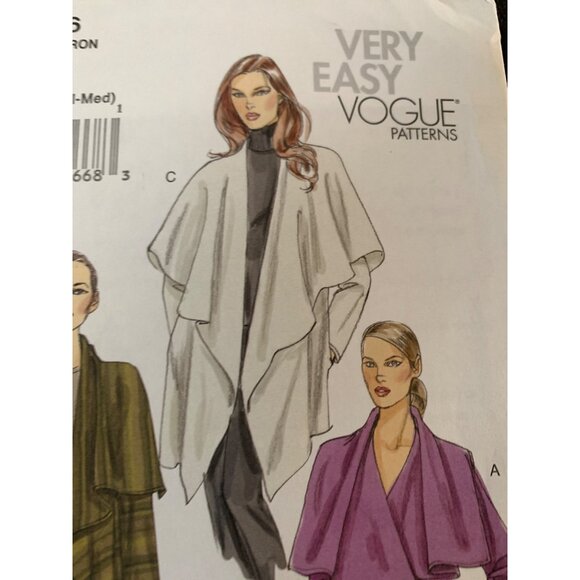 Vogue Misses Jacket Sewing Pattern V8696 Sz Xsm to Med - Uncut - Picture 4 of 8
